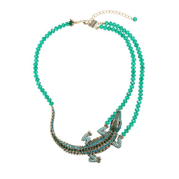 Gator Beaded Necklace - Picture 2 of 4